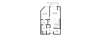 A black and white image of a floor plan for a two-story home.