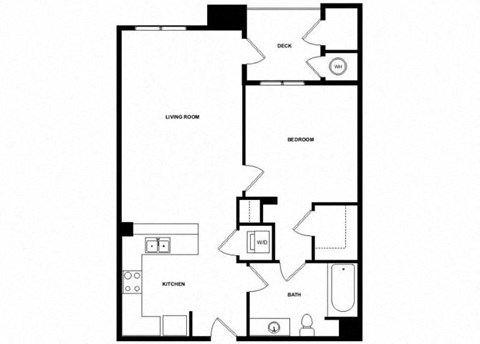 a black and white floor plan of a house