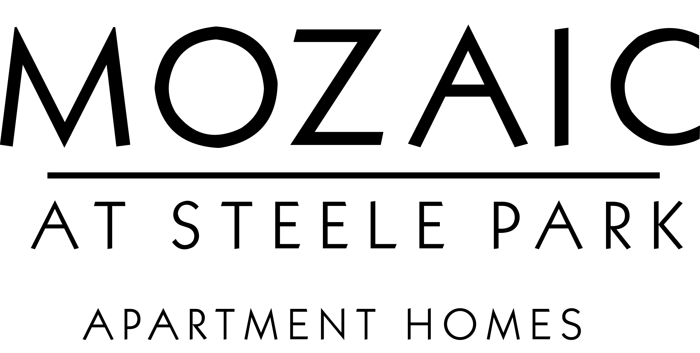 the logo for mazatlán at steelle park apartment homes