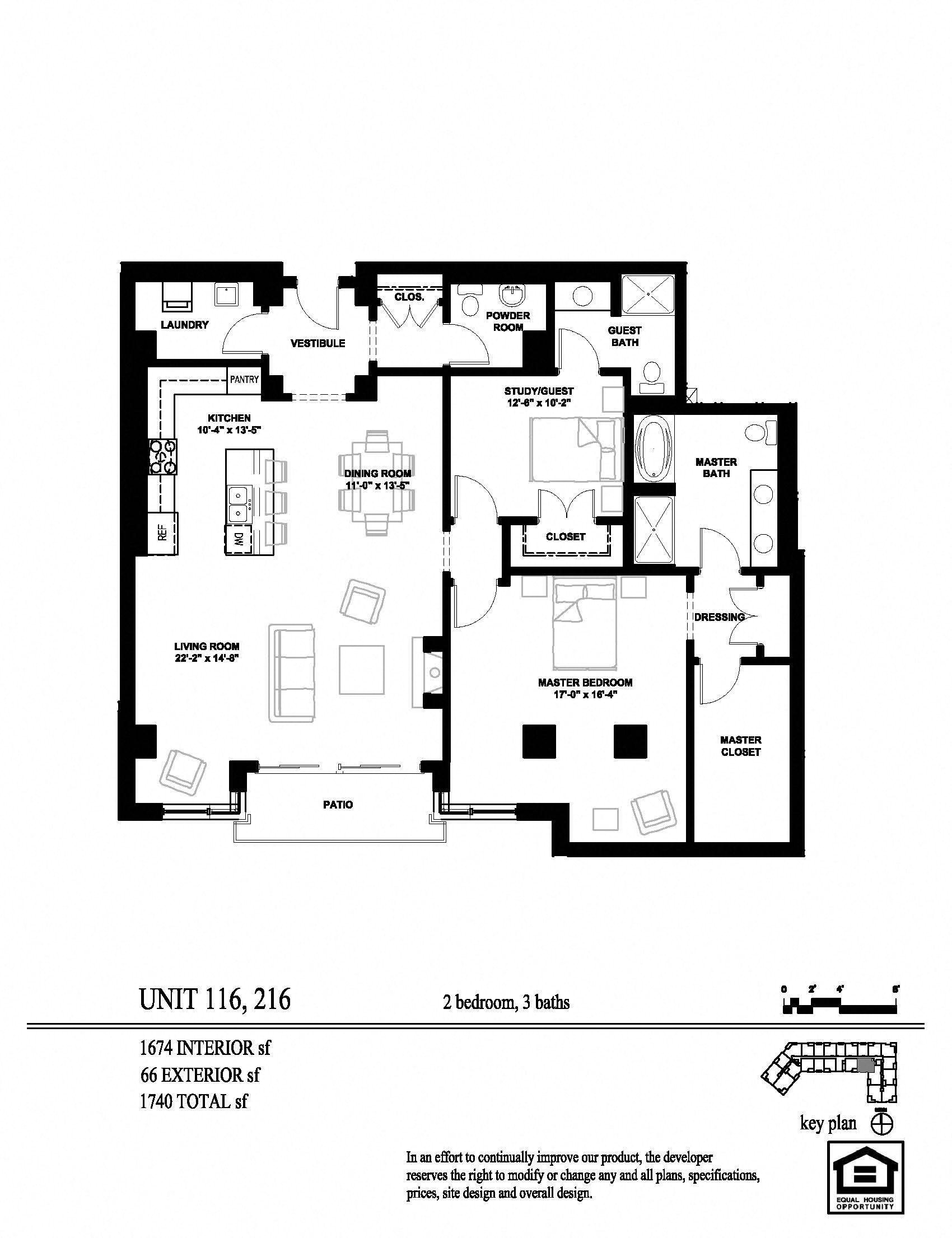 the 4th level floor plan of the residence