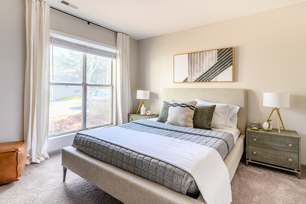 Retreat at McAlpine Creek - Bedroom with Large Window