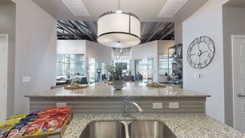 Granite countertops in kitchen & baths