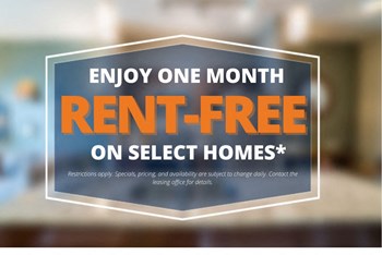 One month Rent free on select homes - Photo Gallery 2