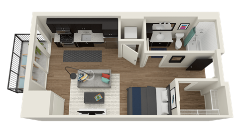 511 S 4th St Studio-2 Beds Apartment, Minnesota for Rent - Photo Gallery 30