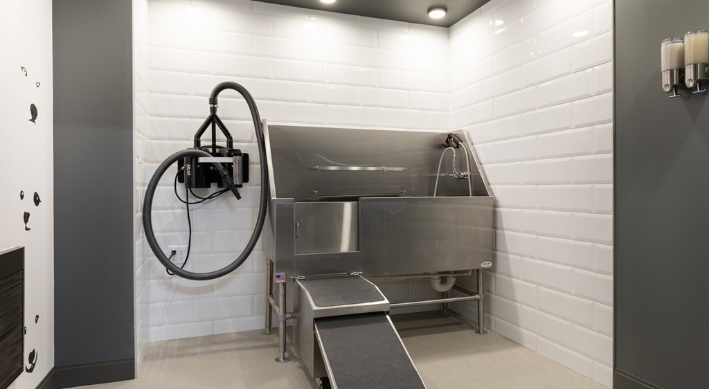 A stainless steel sink in a modern kitchen.