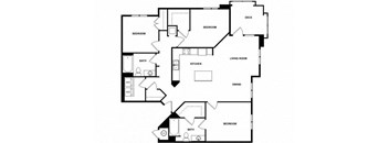 a floor plan of a house