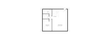 an illustration of a hypothetical hypothetical floor plan for an apartment