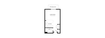bedroom floor plan | apartments for rent in brookhaven ga | the mille brook