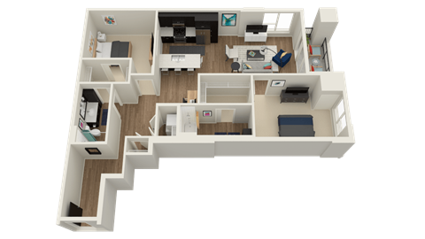 511 S 4th St Studio-3 Beds Apartment, Minnesota for Rent - Photo Gallery 35