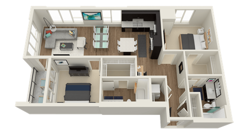 511 S 4th St Studio-3 Beds Apartment, Minnesota for Rent - Photo Gallery 34