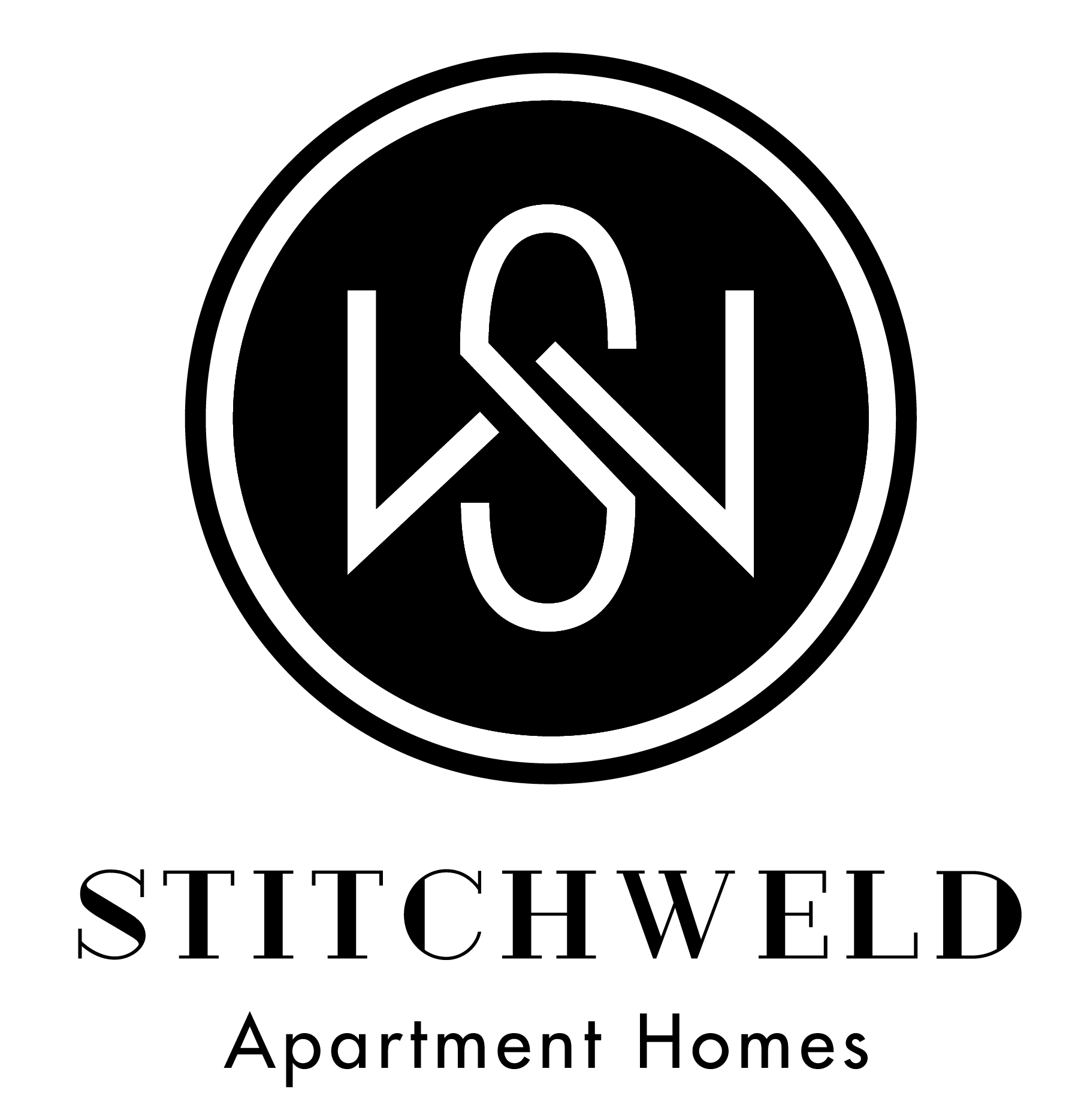 an image of the stitched apartment homes logo