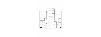 bedroom floor plan | the mansions on the park