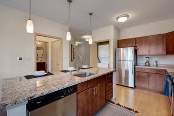Unit Kitchen at The Vue at Pinnacle Peak Apartment Homes - Photo Gallery 5