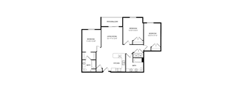 a floor plan of a home