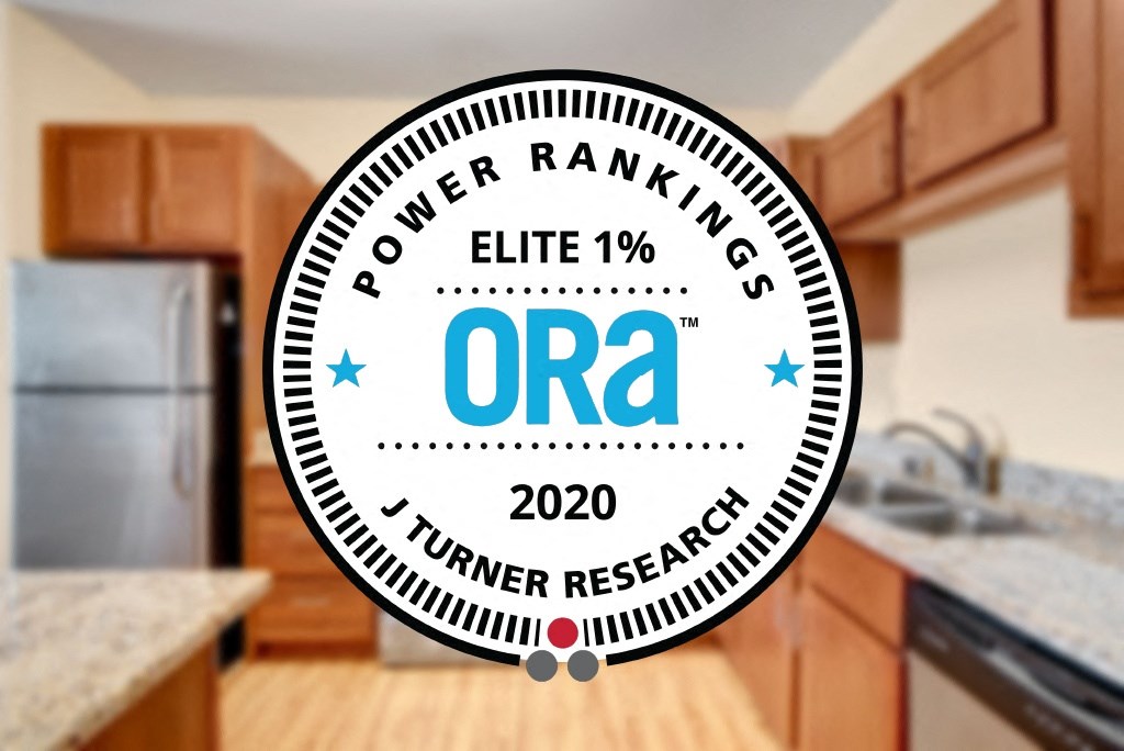 an image of a kitchen with the power rankings logo