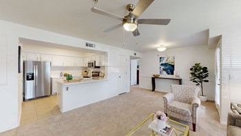 Villas at Preston Lakes Living Room - Photo Gallery 3