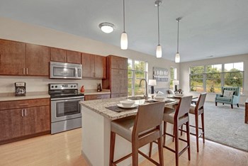 Unit Kitchen at The Vue at Pinnacle Peak Apartment Homes - Photo Gallery 2