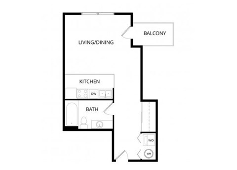 21428 International Blvd. Studio-2 Beds Apartment, Washington for Rent - Photo Gallery 25