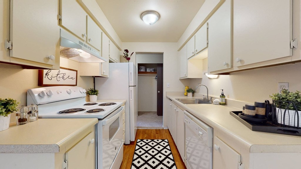 Beautiful kitchen of 2 bedroom unit