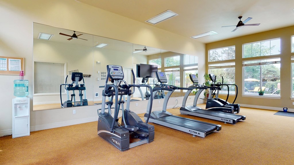 Lakeside Fitness Center with treadmill and elliptical