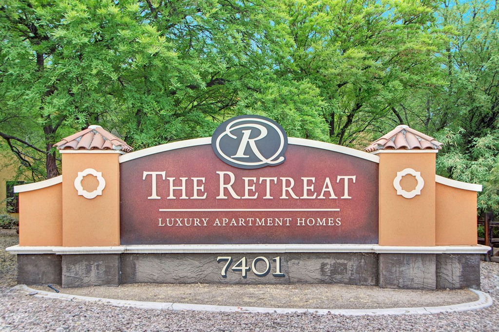 Retreat at Speedway Monument Sign