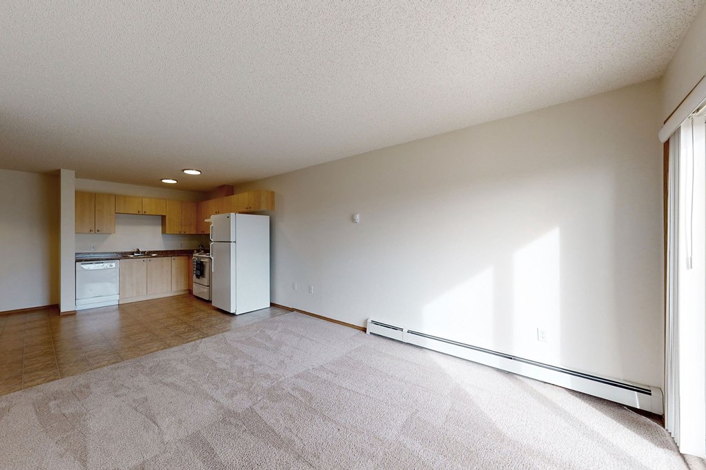 Birch Terrace Apartment Homes Living Room Kitchen Apartments for rent in Wetaskiwin, AB