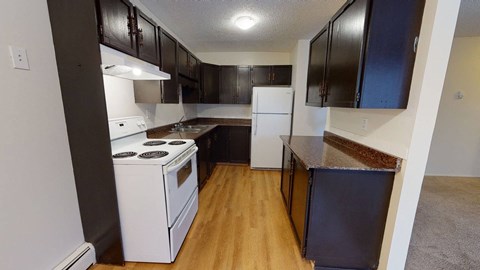 Broadmoor Apartments Kitchen view Apartments for rent in Edmonton, AB