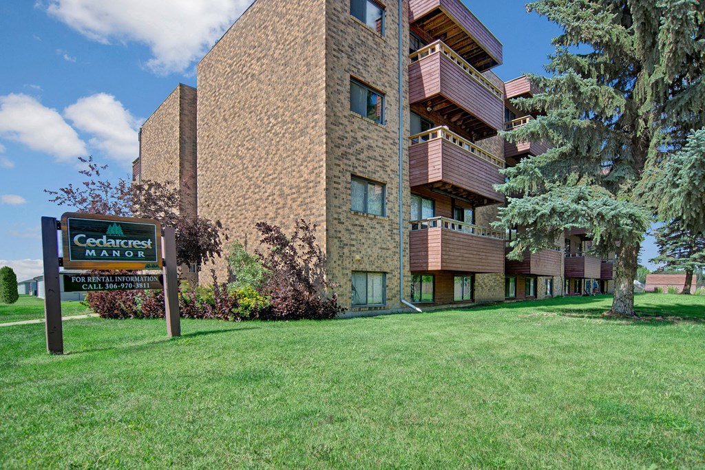 Cedarcrest Manor Apartment Homes Exterior Apartments for rent in Prince Albert, SK