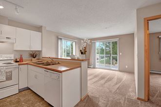 Manning Crossing Kitchen and Living Room Apartments for rent in Edmonton, AB