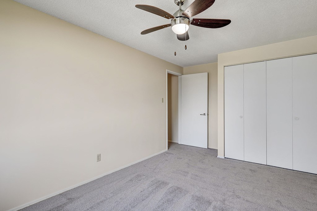 Vista Village Bedroom Ceiling Fan Apartments for rent in Grande Prairie, AB