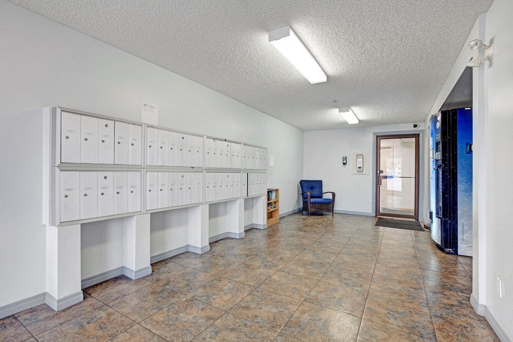 Mail Room at Westhaven Estates Apartments for rent in Lethbridge, AB
