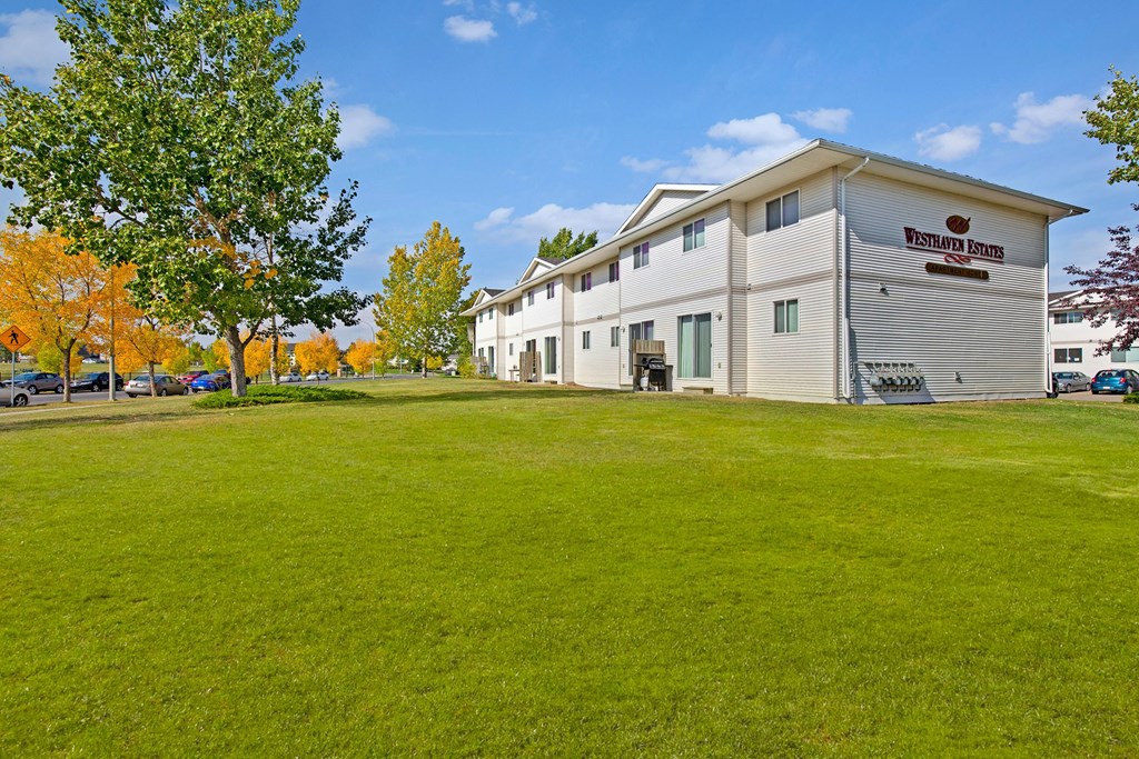 Outside Westhaven Estates Apartments for rent in Lethbridge, AB