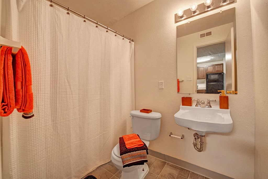 Austin Park Bathroom View Apartments in Colorado Springs, CO