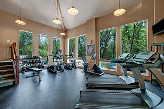 Cheyenne Creek Fitness Center Cardio & Weights Cheyenne Creek Fitness Center Apartments in Colorado Springs, CO