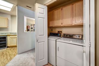 Cheyenne Creek Washer Dryer With Cabinet Space Cheyenne Creek Washer Dryer Apartments in Colorado Springs, CO