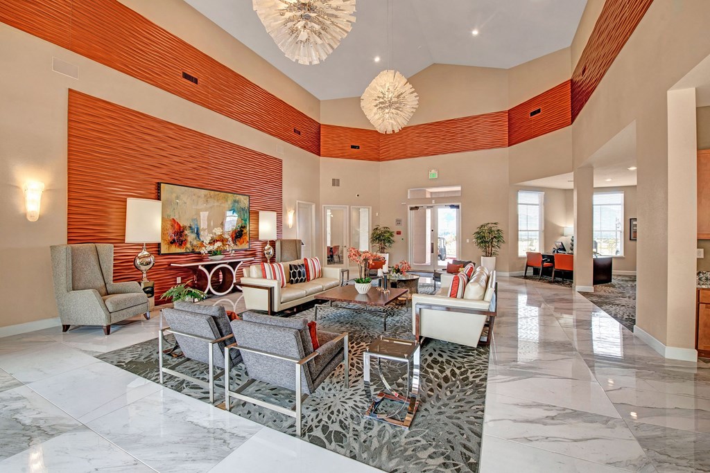 Elements at Briargate Lobby Apartments in Colorado Springs, CO