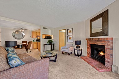 Grand View Living Room - Apartments in Colorado springs – Weidner Foundation