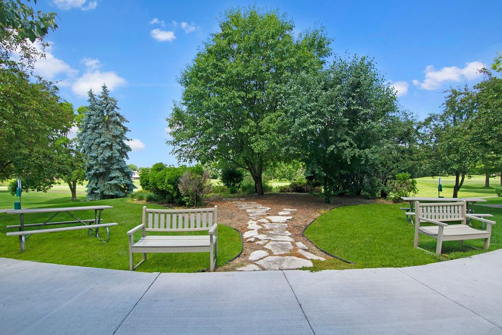 The Fairways - park benches