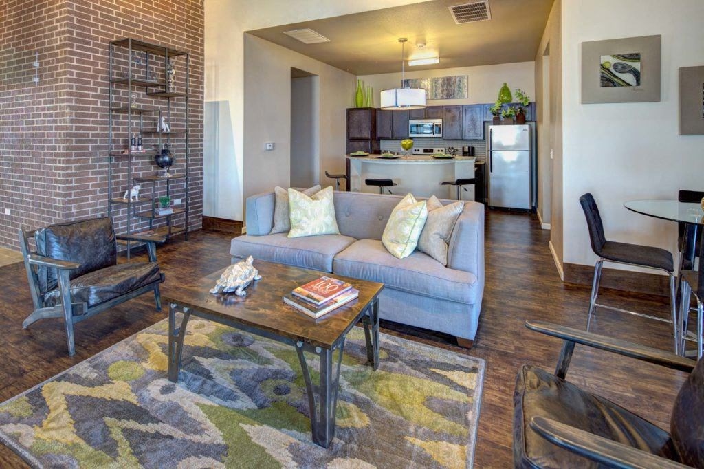 98 Apartments Living Room