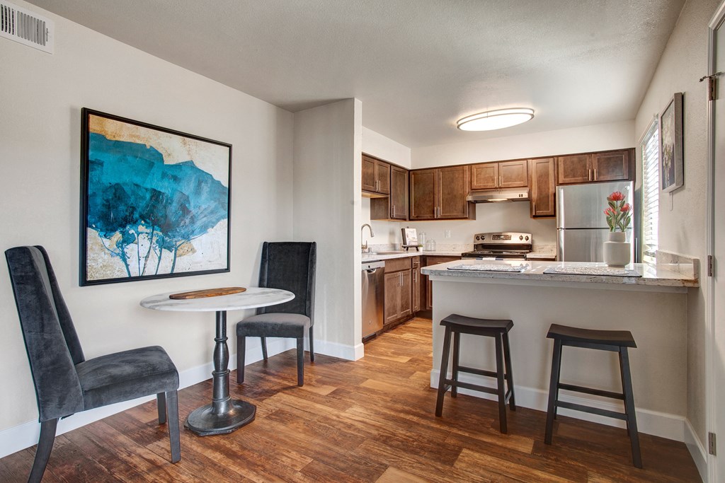 Indigo Apartments Dining Room