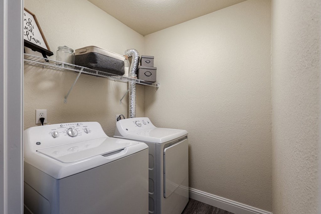 Indigo Apartments In-Unit Washer and Dryer