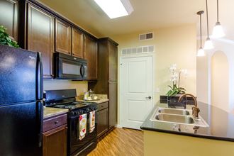 Andalucia Villas Kitchen with Granite Countertops Apartment for rent in Odessa, TX