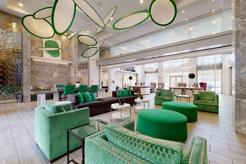 Arpeggio Lobby Dallas TX Apartments