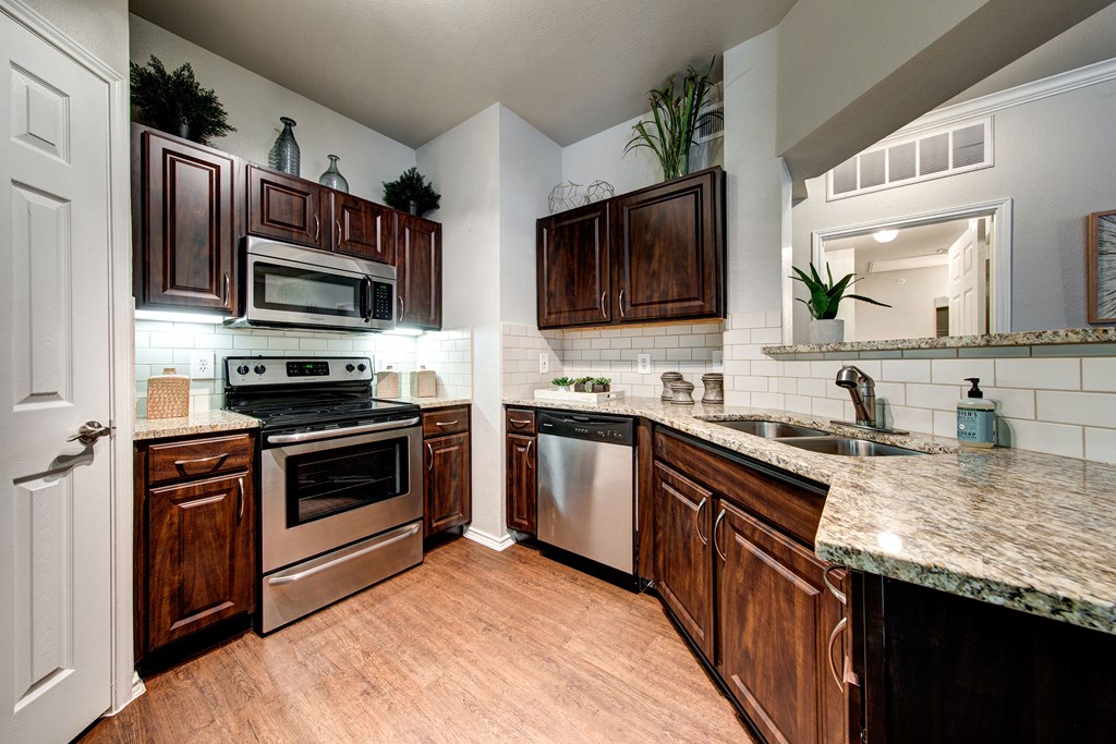 Firestone at West 7th Kitchen Firestone at West 7th Kitchen Apartment for rent Fort Worth, Texas