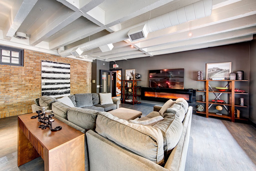 Firestone at West 7th Living Room Apartment for rent Fort Worth, Texas