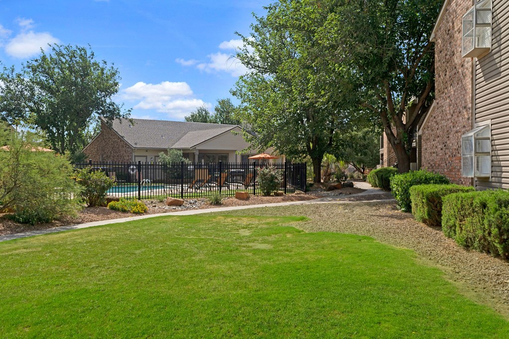 Northridge Court Apartments Yard Northridge Court Apartments Yard Midland Texas Apartments