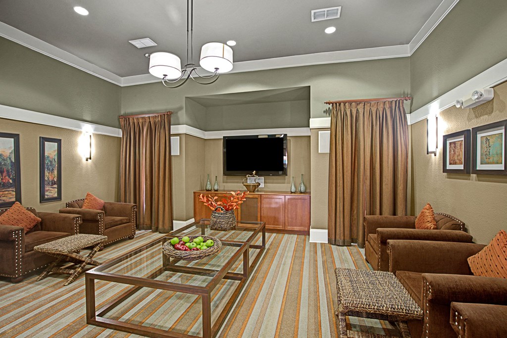 The Palms at Briarwood Lounge Apartment near Odessa, TX