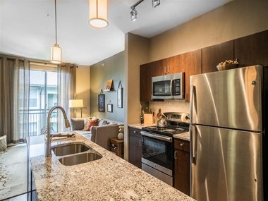 Parkside at Firewheel Kitchen Apartments for rent in Garland, TX