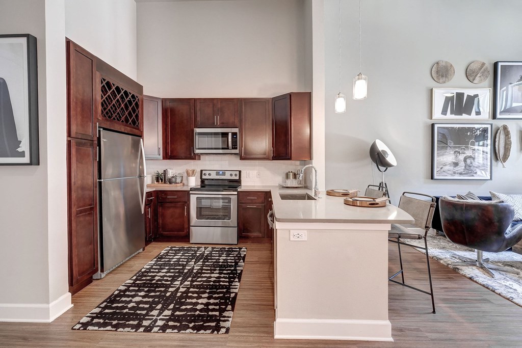 Waterford Market Apartments Kitchen Apartments in Frisco, TX