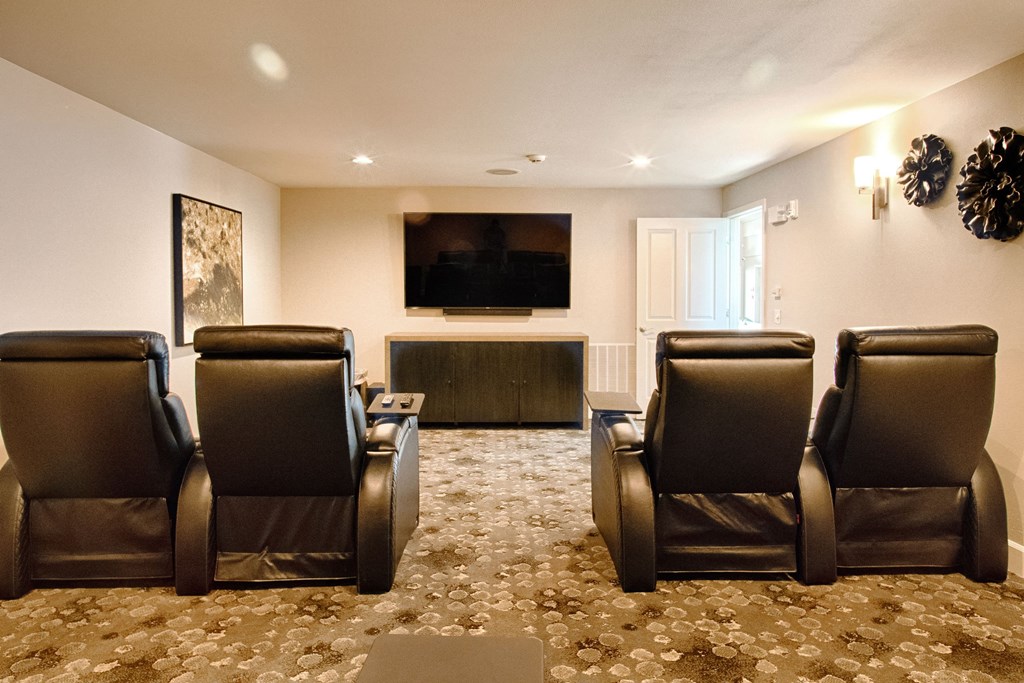 Andorra Apartments- Media Room